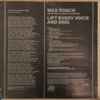 Max Roach With The J.C. White Singers – Lift Every Voice And Sing