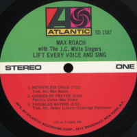 Max Roach With The J.C. White Singers – Lift Every Voice And Sing